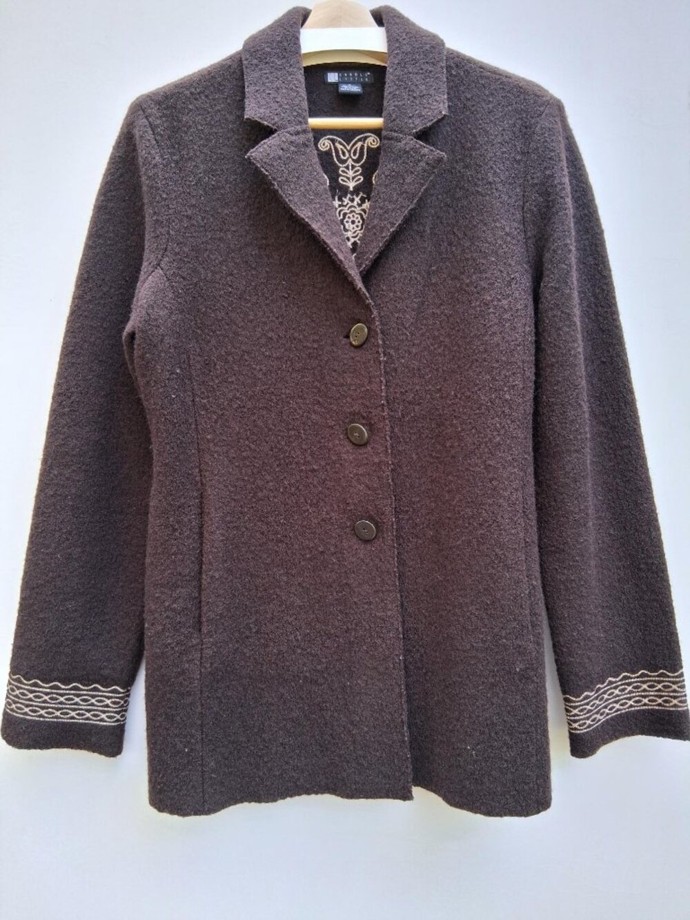 Vintage Carol Little Women's Wool Jacket/Coat
